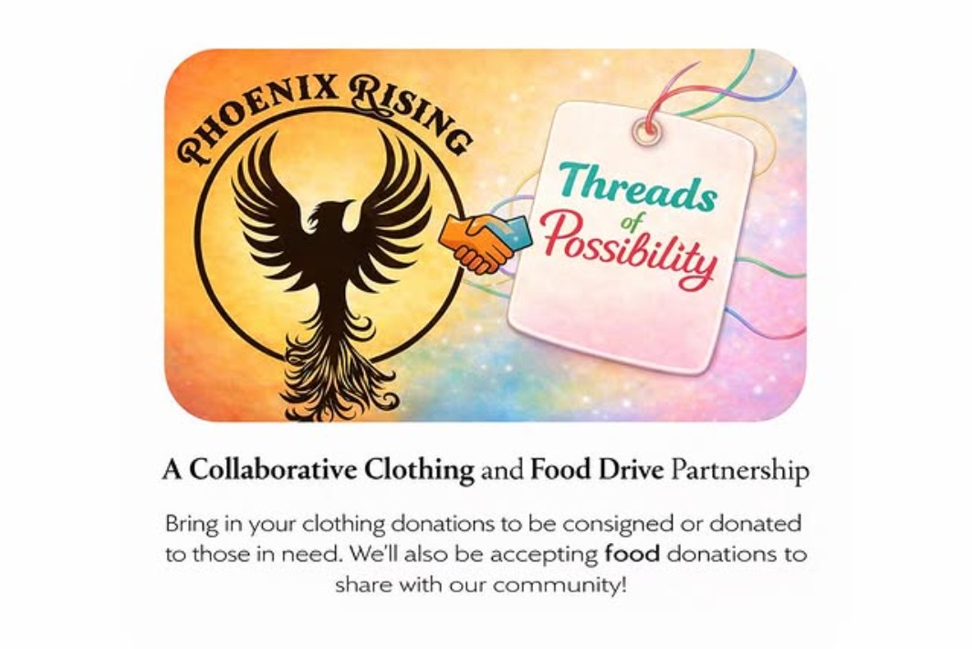Threads of Possibility clothing & food drive partnership